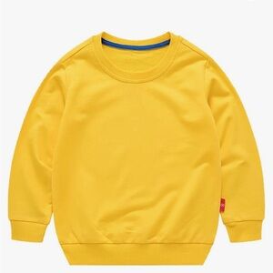 Toddler Kids Long Sleeve Thin Pullover Sweatshirt